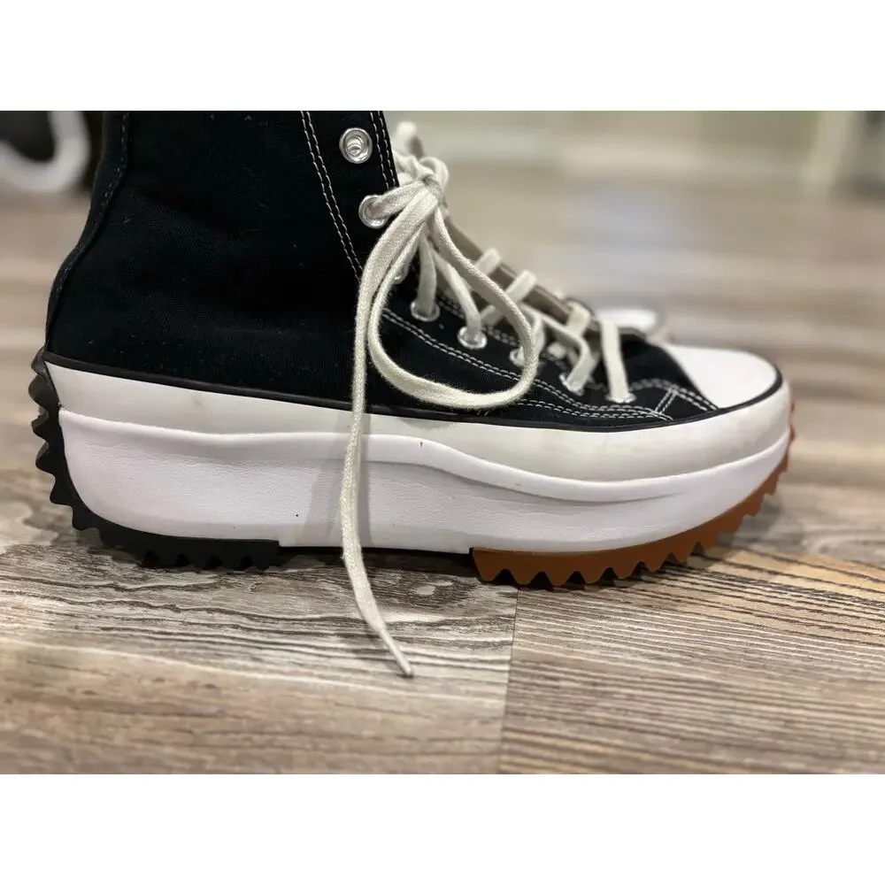 Converse Run Star Hike Hi Sneakers Chuck Taylor Unisex Womens 10 Mens 8.5 - Picture 6 of 14